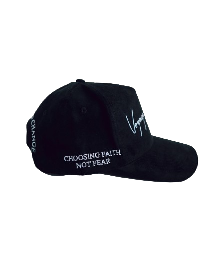 CHOOSING FAITH NOT FEAR SNAP-BACK (BLACK)